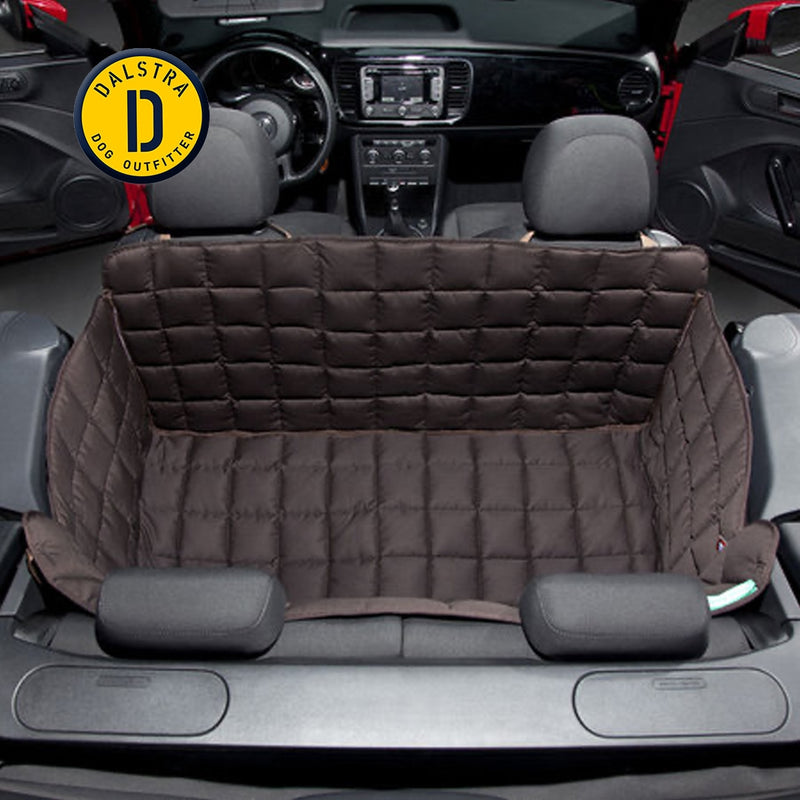 Doctor Bark 2 Türer/Cabrio Autoschondecke für Cabrios und Coupés Braun